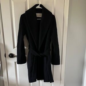 Aritzia sian Babaton wool boiled Belted Coat